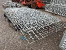 362 · 8 x SHEETS GALV STEEL MESH, ASSORTED SIZES INCLUDING, 25 x 25mm, 50 x 50mm & 100 x 100mm, LENGTHS UP TO 2400mm, 1 x PALLET NO GST