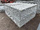2 X Galv Steel Mesh Cages, 2 Door Top, Open Bottom, 2000 X 1500 X 440mm No Gst