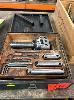115 · UNIVERSAL FACING & BORING HEAD, MIZOGUCHI, WITH ASSORTED CUTTING BIT HOLDERS IN CARRY CASE NO GST