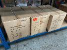 384 · UPVC DWV PIPE FITTINGS 100mm, AUD007 PAN CONNECTORS, 40mm OFFSET, 3 x BOXES, (25/BOX),