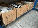 Upvc Dwv Pipe Fittings 100mm, Aud005 Pan Connectors, 20mm Offset, 1 X Box, (36), Audc04 Long Coupling, 1 X Box, (45),, Aude010 88 Deg Bend, M/F, 1 X Box, (24),, Aud007 Pan Connectors, 40mm Offset, 1 X Box, (25),, Audf02 Flange, 1 X Box (60)