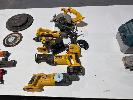 23 · DEWALT CORDLESS TOOL KIT INCLUDING RECIPROCATING SAW, HAMMER DRILL, ANGLE GRINDER, CIRCULAR SAW & DRILL,, 1 x BATTERY & CHARGER