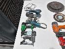 25 · TOOLEX & RYOBI NAILS GUNS, MAKITA ORBITAL SANDER & ANGLE GRINDER