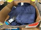 263 · 5 x PAIRS WORK PANTS, KING GEE WORK COOL, NAVY WITH REFLECTIVE STRIP, SIZE: 117S, AS NEW