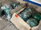 266 · 40 (APPROX) x HARD HATS, GREEN, 2 x BOXES NO GST