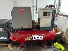 2010 Industrial Screw Compressor, Clisby, Mod: Cube10, Type: Cube-Cab, S/No: 10388010007, Cfm: 34.8, 415v Plug, With 2010 Clisby Air Receiver,, 300 Litre, Clisby Air Dryer, Type: 10a