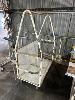 2 X Glaziers Work Trolleys, 1200 X 900mm, 2 Tier With Castor Wheels