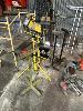 Mobile Shelf Unit, 3 X Roller Stands & 2 X Work Lights