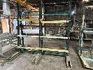 41 · STEEL TUBE DOUBLE SIDED PANEL STAND, 2800 x 2100 x 2800mm (H)