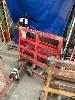 3 x TIMBER GLASS DOLLY'S, 1200mm