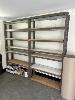 ALLOY SHELF UNIT, 2700 x 400 x 2400mm, 7 TIER, LAMINATED PARTICLE BOARD SHELVES