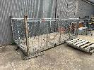 LARGE STILLAGE, BARN DOOR ACCESS,, SWL: 2,000kg, 4000 x 2000 x 1400mm, WITH LIFTING HOOKS & FORK POCKETS