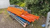 47 · PALLET RACKING, COLBY, 16 x ASSORTED UPRIGHTS &, 14 x CROSS BEAMS