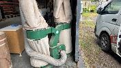 52 · WOODTECH MOTORISED PORTABLE TWIN BAG DUST EXTRACTOR, MOD: UFO-102B, 415V, 3 PHASE