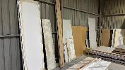 65 · BUILDING MATERIALS, ACRYLIC SHEETS, FIBREBOARD CEMENT SHEETING, SOLID CORE DOOR, BUILT IN ROBE DOORS, ETC