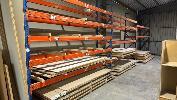 74 · 3X BAYS OF HEAVY DUTY PALLET RACKING COMPRISING, 8 X UPRIGHTS (INC 4 USED AS BAY SECTIONS), 22 X BEAMS