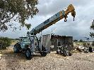 106 · BHB TRACTOR CRANE, ARTICULATED (CHAMBERLAIN), S/NO: 3380HE, 8,000kg CAP, SLEWING JIB, 4 CYLINDER DIESEL, MANUAL