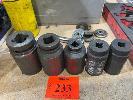 233 · 5 x IMPACT SOCKETS,METRIC