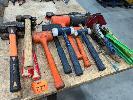Assorted Hammers, Mallets,Wire Brushes, Magnetic Squares
