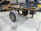 242 · MOBILE LAYOUT TABLE, 2400 x 1200mm, 5 STUD WHEELS