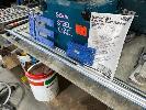 244 · MAKITA WALL CHASER SAW, MOD: C50026, 18V, IN CASE WITH 4 x TRACK SECTIONS