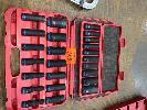 305 · 2 x TTI LONG SERIES IMPACT SOCKET SETS, 10-24mm & 10 -27mm BOTH 1/2"