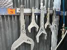 307 · 5 x BSM & RJT ALLOY PIPE SPANNERS