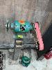 314 · ABBOTT & ASHBY DE GRINDER & LINISHER, 200mm, 240V, ON PEDESTAL & GUARDS