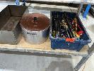 Ramset Silicone Guns, Applicators & Stainless Steel Jig Box, Sieve & Pot