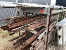 Contents Of Rack Including, Flat Plate, Bar, Angle, Box, Pipe, Thickwall Pipe, Etc,, Including Steel Stock Rack, 4 Tier, 6.7m