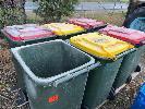 387 · 7 x SULO BINS, 200 LITRE
