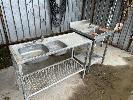 391 · TWIN & SINGLE BOWL STAINLESS STEEL SINKS & STANDS
