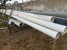 Assorted Pvc Pipe, 50-150mm, Up To 6m & Purple Poly Pipe Roll & Blue Offcuts, Etc