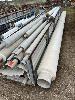 438 · 8 x LENGTHS STAINLESS STEEL INSULATED PIPE, UP TO 70mm DIAMETER