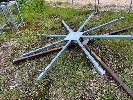 445 · 2 x SPIDER WHEELS, STILLAGE & STANDS