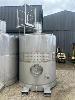 87 · SEAM WINE STORAGE TANK,, 7.5KL CAP, TOTAL HEIGHT WITH HAND RAIL ACCESS 3.7m, WITH COOLING PLATE, TOP & SIDE HATCH'S, HAND RAIL PLATFORM, PENTAIR VALVE, 2 WELD IN ADAPTORS, DOUBLE SIDED, FORK POCKETS & LIFT LUGS