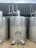89 · SEAM WINE STORAGE TANK,, 7.5KL CAP, TOTAL HEIGHT WITH HAND RAIL ACCESS 3.7m, WITH COOLING PLATE, TOP & SIDE HATCH'S, HAND RAIL PLATFORM, PENTAIR VALVE, 2 WELD IN ADAPTORS, DOUBLE SIDED, FORK POCKETS & LIFT LUGS