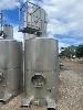 96 · SEAM WINE STORAGE TANK,, 4KL CAP, TOTAL HEIGHT WITH HAND RAIL ACCESS 3.7m, WITH COOLING PLATE, TOP & SIDE HATCH'S, HAND RAIL PLATFORM, PENTAIR VALVE, 2 WELD IN ADAPTORS, DOUBLE SIDED, FORK POCKETS & LIFT LUGS