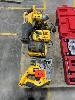 Dewalt 18v Power Tools, Recip Saw, Jigsaw, 2 X Tek Guns, Battery & Charger