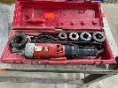172 · ROTHENBERGER RETATRONIC PIPE THREADER WITH 5 x DIES, 1/2-1 1/2" IN CASE