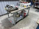 199 · GALV FRAME BENCH, 1700 x 760mm, PARTICLEBOARD TOP