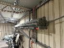 222 · 11 x LENGTHS SEAMLESS AMMONIA PIPE, 90mm, 7.5m & 8 x SMALL PIPE SECTIONS