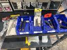 59 · 4 x TUBS TIG TORCH HEADS, BODIES, ETC & EARTH CLAMP & SWAN NECK