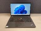 319 · LAPTOP, LENOVO THINKPAD T14 Gen 2, TYPE 20XL, AMD RYZEN 5 PRO 5650U @ 2.3GHz, 16GB DDR4 RAM, 512GB NVMe M.2 SSD, 14" TOUCHSCREEN (1920x1080), Wi-Fi, BLUETOOTH, WINDOWS 11 PRO INSTALLED (NO USB-C POWER SUPPLY), (NOTE: MISSING "I" KEY, NOISY FAN, MARKS ON SCREEN), S/N:PF3YA73K
