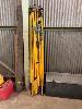 GLASS PANEL RATCHET STRAP TIE DOWN BARS