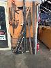 ASSORTED HAND TOOLS ON SHADOW BOARD, SAWS, SET SQUARES ETC.