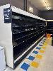 9 · OPEN FRONT FRIDGE, 5 TIER SHELVES, 6000mm (W)