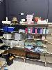 69 · LARGE QTY OF HOMEWARE PRODUCTS, WATER BOTTLES, ESKY, TUBS, DOOR MATS, RUGS, 11 x SHELVES
