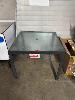 GLASS TOP TABLE, 900 x 900 x 700mm