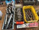 11 · 120 x ASSORTED END MILLS, CUTTERS, POINTS & CARBIDE CUTTER NO GST
